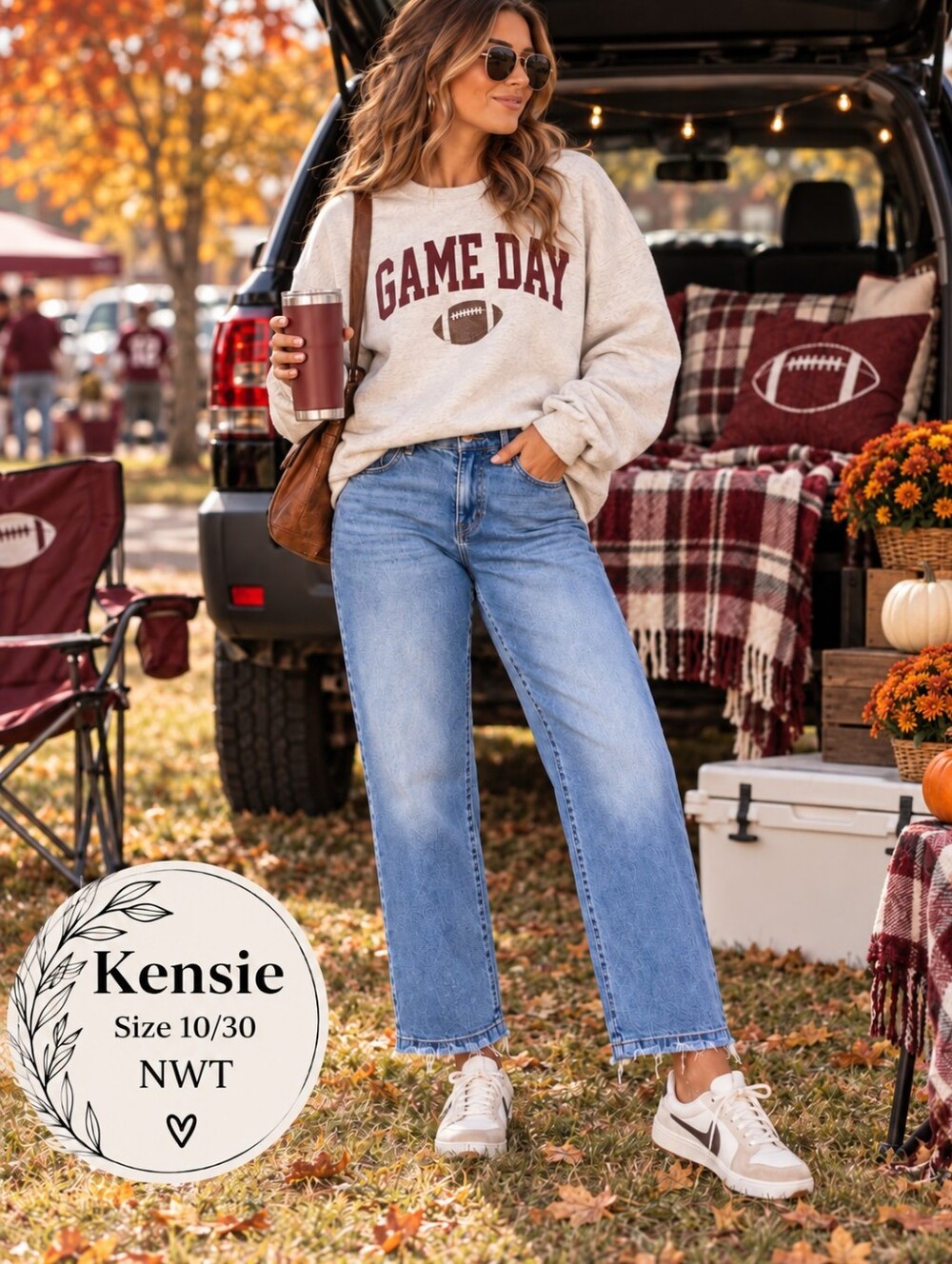 Kensie NWT High-Rise Straight-Leg Jeans | Size 10/30